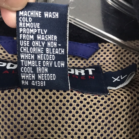 💙RALPH LAUREN WATERPROOF HOODED JACKET BLUE SIZE XL NWOT EXCELLENT CONDITION! - Picture 7 of 13